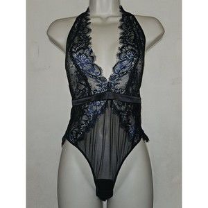 Honey Birdette Madame Sapphire Bodysuit Size Small NWOT